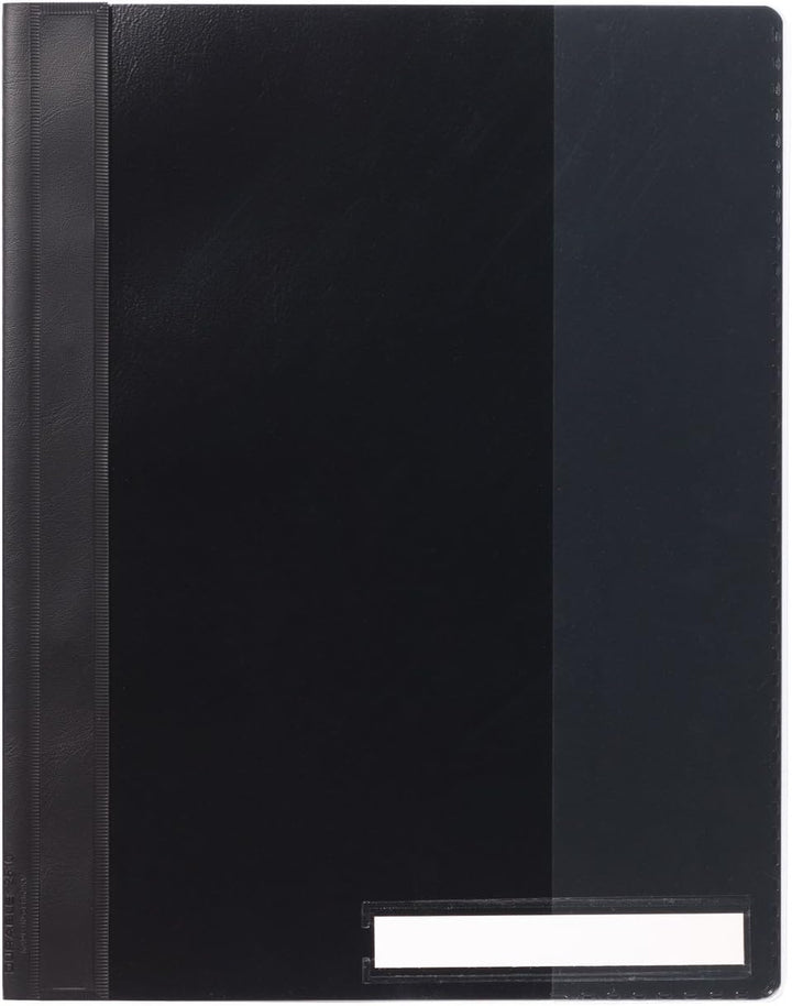 Durable Sichthefter, überbreit, schwarz, 25er Packung, 251001, schwarz