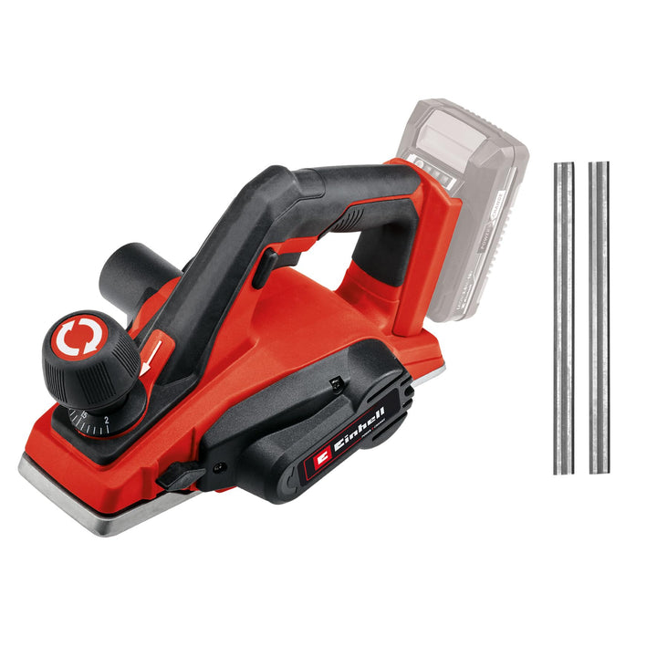 Einhell Akku-Hobel TE-PL 18/82 Li-Solo Power X-Change (18 V, Li-Ionen, 82 mm Hobelbreite, bis 2 mm S