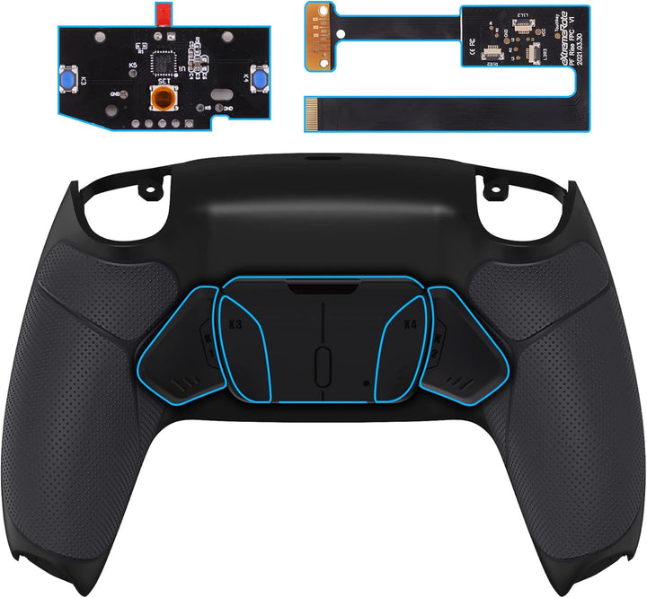 eXtremeRate programmierbares Rise4 Remap Kit für ps5 Controller BDM-010 & BDM-020, Upgrade-Board & R