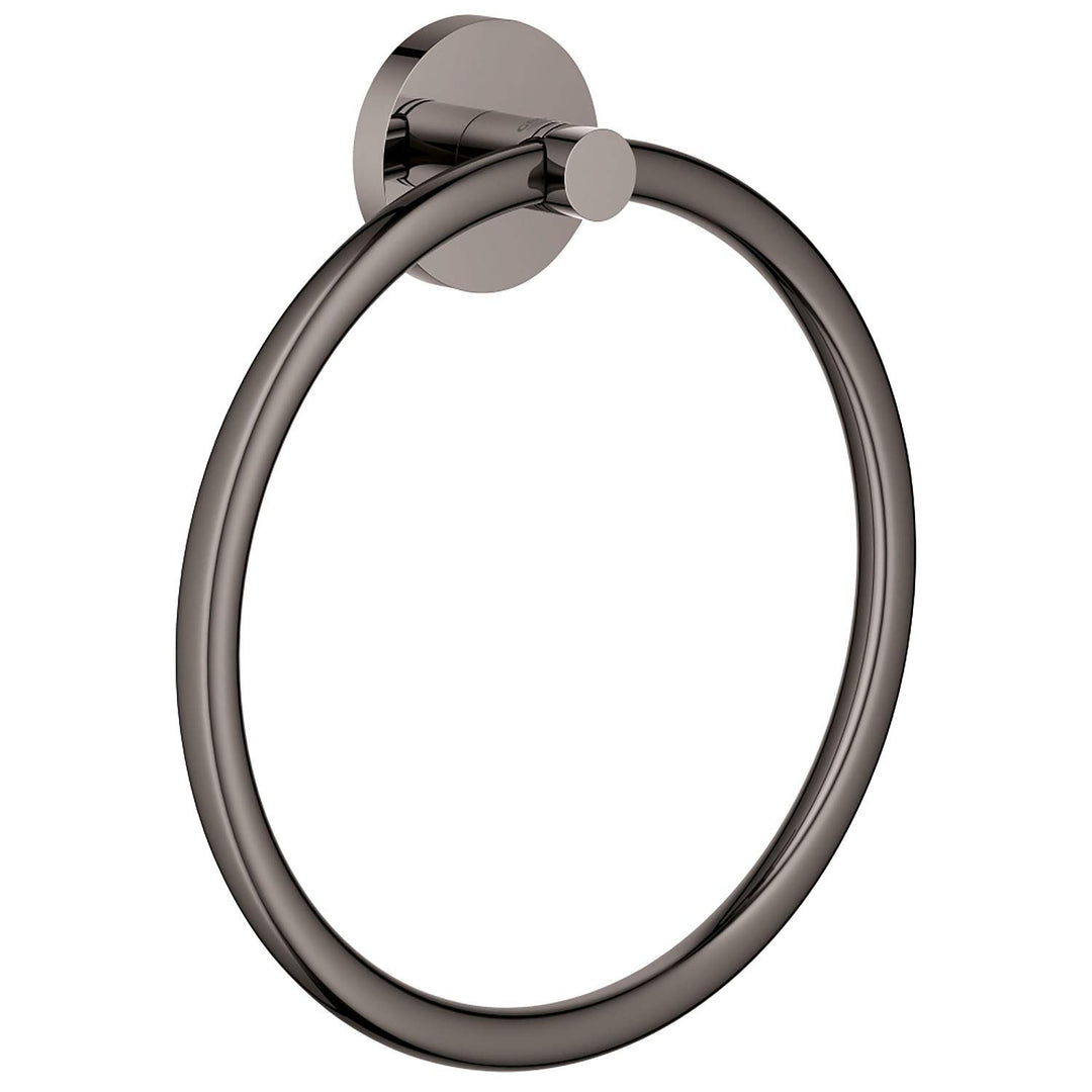 Grohe Grohe Essentials Handtuchring Hard Graphite, Hard Graphite