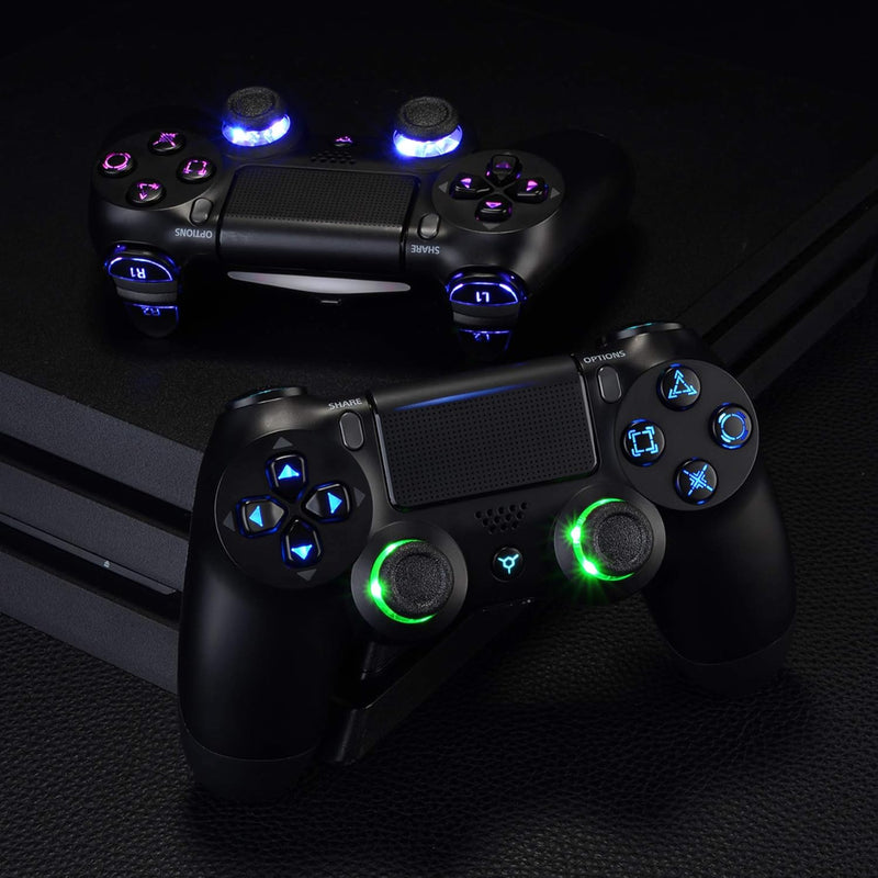 eXtremeRate Tasten Knöpfe für P S 4 Controller D-Pad L1 R1 R2 L2 Buttons Trigger Thumbsticks DTFS LE