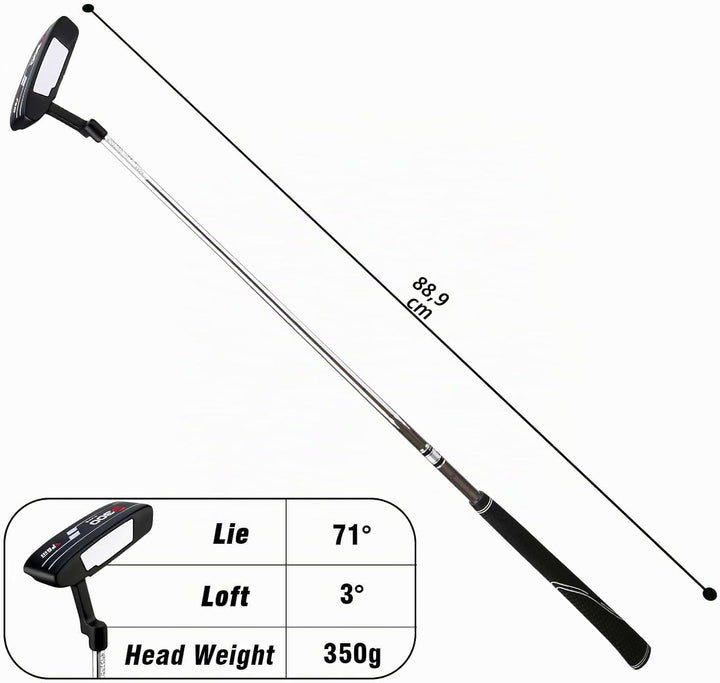 PGM Golf Putter - Blade Putters for Men & Women - Easy Flop Shots – Legal for Tournament Play- Right