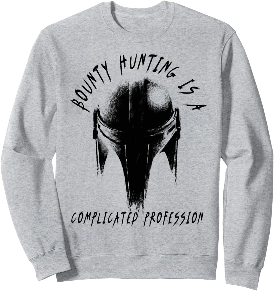 Star Wars The Mandalorian Complicated Profession Logo Sweatshirt