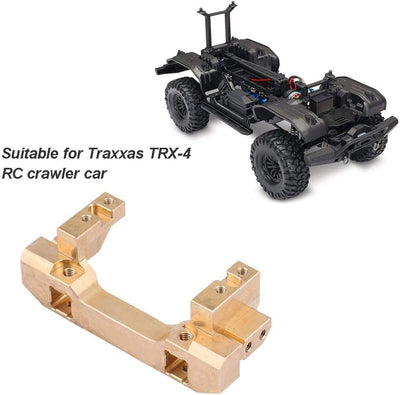 RC Frontstossstange, RC Fahrzeug Messing Stossstangenhalterung Front Servo Stossstangenrahmen Kompat
