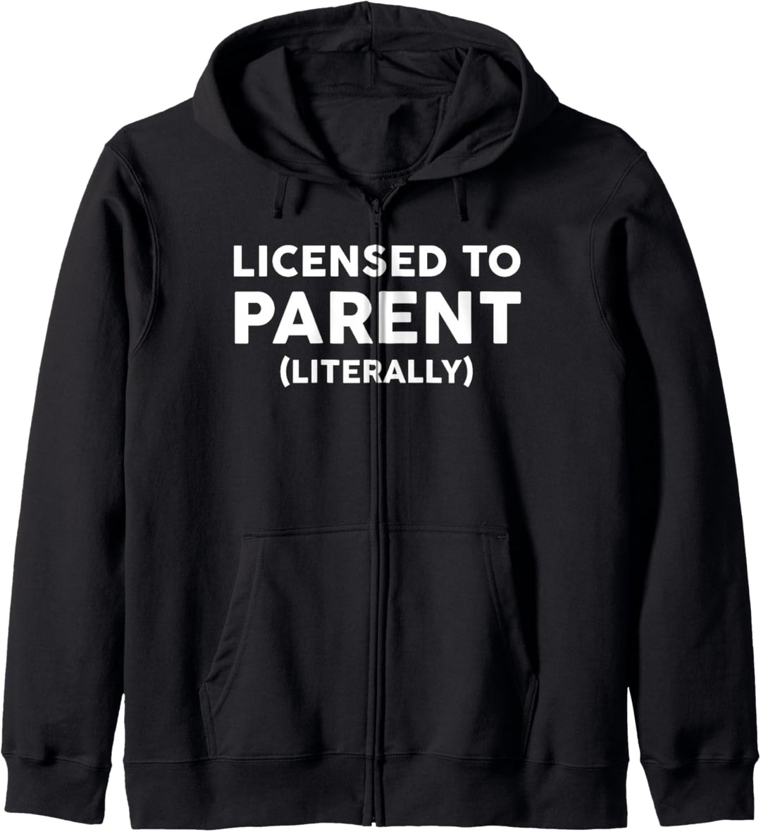 Licensed to parent - foster family foster parent gift Kapuzenjacke
