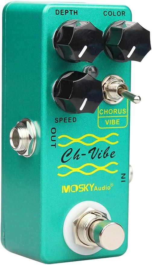 Mosky CH-VIBE - Chorus/Vibrato-Pedal im Vintage-Stil