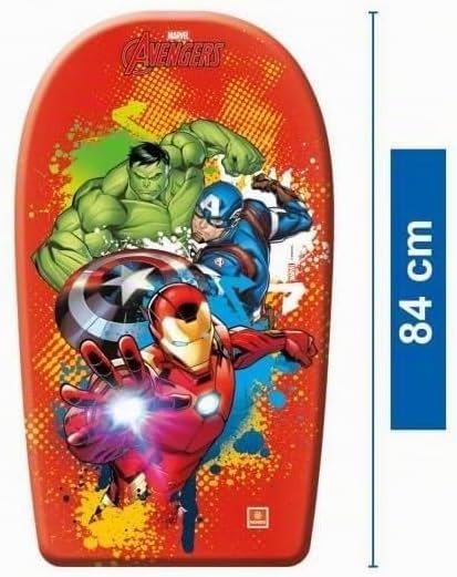 Mondo Toys - Marvel Spider-Man - Kinder Wasserspielzeuge BODY BOARD 84 AVENGERS, BODY BOARD 84 AVENG