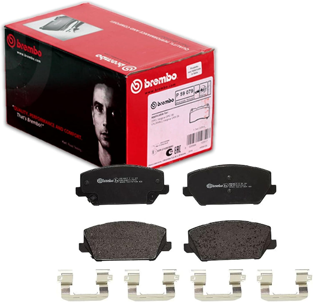 BREMBO Bremsbeläge mit Zubehör Vorne (P 30 102) passend für HYUNDAI I30 KIA Optima |