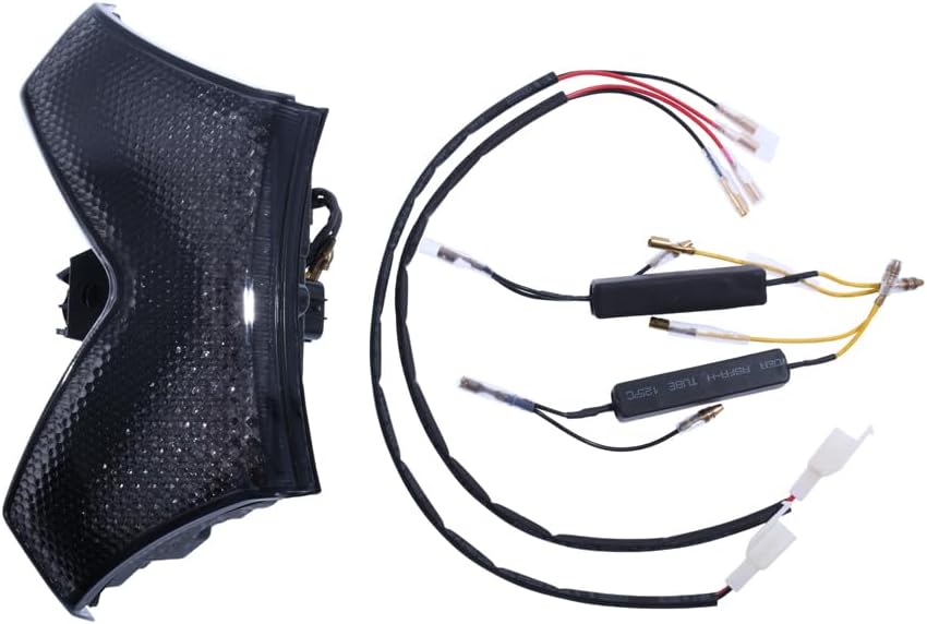 aVDB-moto LED Bremslicht/Rücklicht kompatibel mit KAWASAKI ZZR 1400 ZXT40 2006-2011 Plug & Play mit