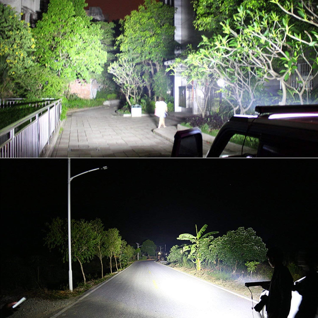 AUXTINGS 38 cm 300W LED Arbeitslicht Leiste Lichtstange LED Zusatzscheinwerfer Dreifache Licht Off R