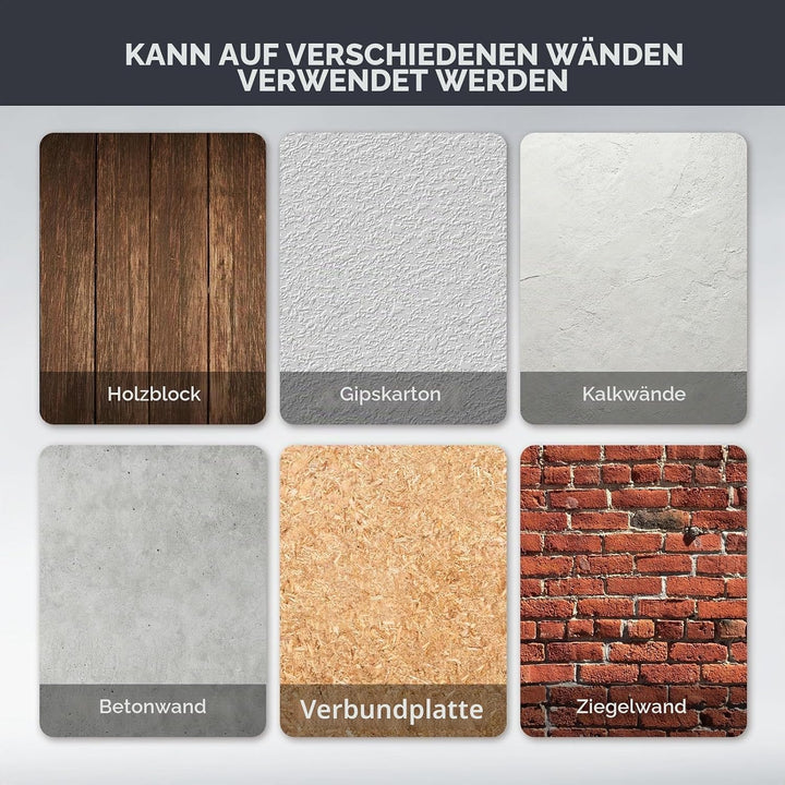 200 Stück Rostfreie Bildernägel Set (20/25/30/40mm) - Goldfarbenem Kopf Stahlnägel für Beton, Ziegel