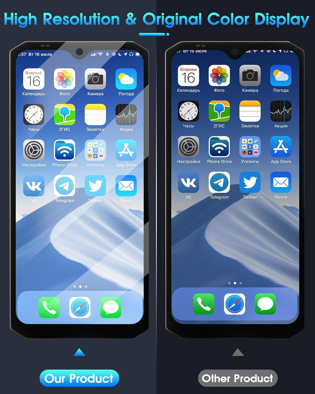 ARSSLY LCD-Bildschirm für Doogee S98 Doogee S98 PRO Display für Doogee S98 PRO Digitizer Touchscreen