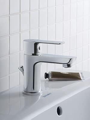 Duravit A11010 A.1 Einhebel-Waschtischmischer, Chrom mit Zugstangen-Ablaufgarnitur