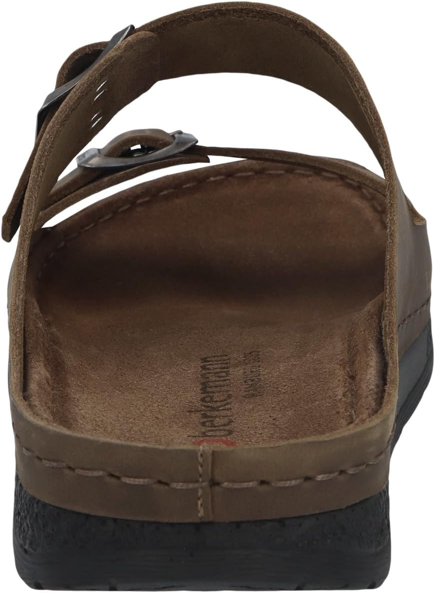 Berkemann Herren Adam Hausschuh 41.5 EU Oliv, 41.5 EU Oliv