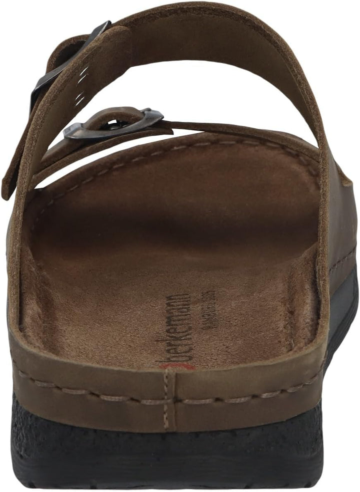 Berkemann Herren Adam Hausschuh 41.5 EU Oliv, 41.5 EU Oliv