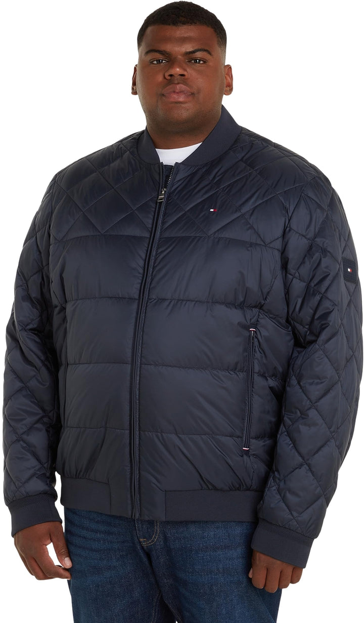 Tommy Hilfiger Herren Gepolsterte Jacken XXL Blau (Desert Sky), XXL Blau (Desert Sky)