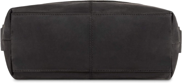 LEABAGS Leder Handtasche Damen I Premium Echtleder Shopper I Tote Bag I Damen Business Tasche I Trag