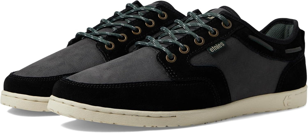 Etnies Herren Dory Skate-Schuh 42 EU Schwarz Grün Gold, 42 EU Schwarz Grün Gold