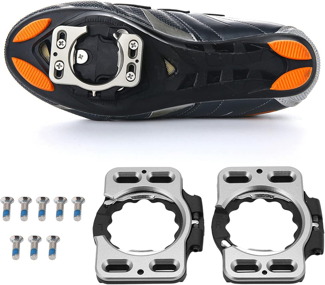 speedplay zer0 cleats + 1-Paar Schnellfreigabeschuhabdeckungsadapter für SpeedPlay Zero Fahrradkit,
