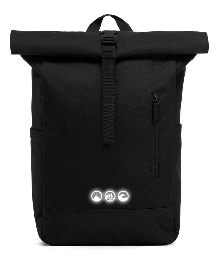 SONS OF ALOHA Roll-Top Rucksack Damen & Herren - NALU Reflektierend gross - Rolltop mit Laptopfach 1