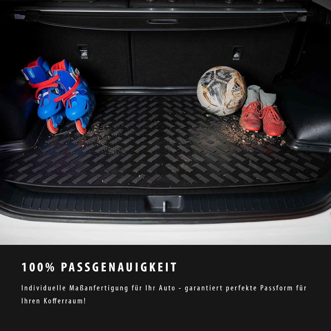 ELMASLINE 3D Gummi Kofferraumwanne für VW TIGUAN (II) 2 2016-2025 Standard Ladeboden (AD1) | Kofferr
