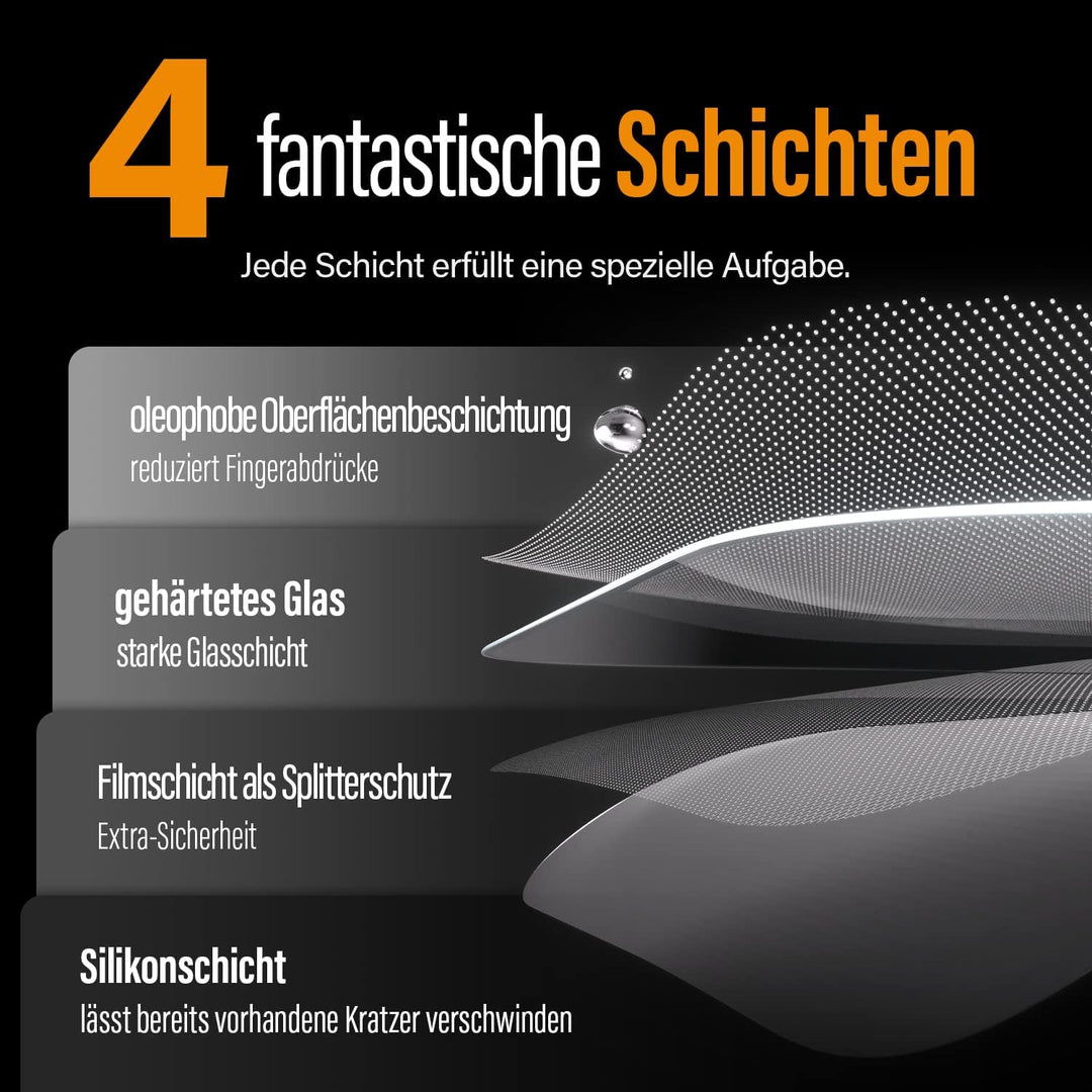 PanzerGlass™ Displayschutz für Samsung Galaxy T A7 - kratzfestes, gehärtetes Displayschutz Glas mit