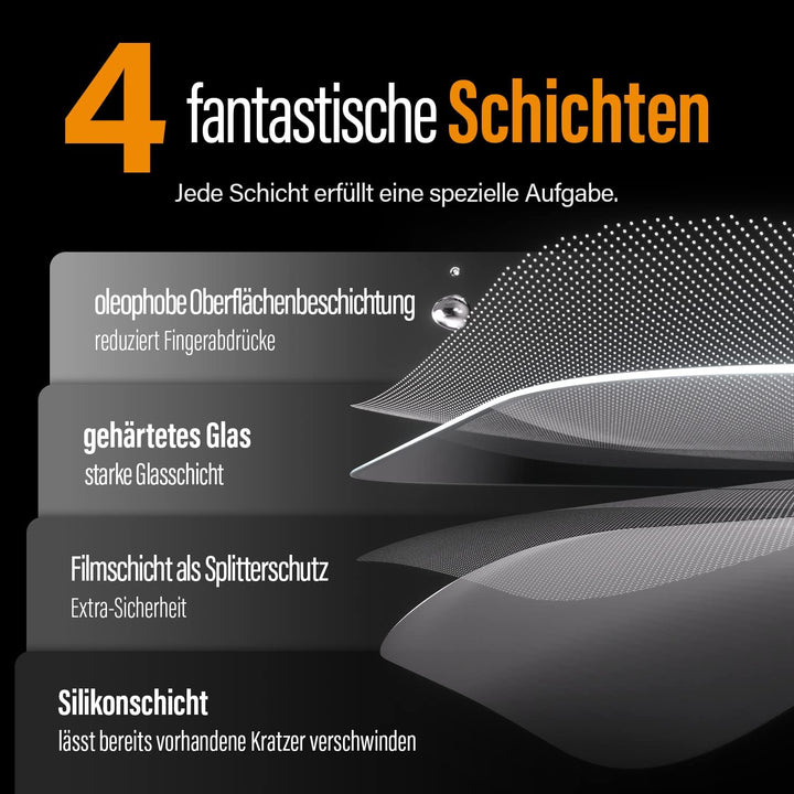 PanzerGlass™ Displayschutz für Samsung Galaxy T A7 - kratzfestes, gehärtetes Displayschutz Glas mit