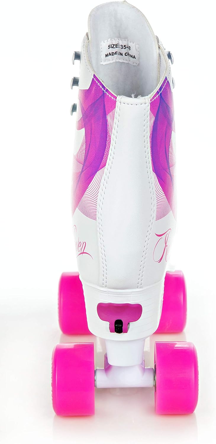 Raven Verstellbare Rollschuhe Roller Skates Trista/Serena - Kugellager Carbon Abec7 - SAS - Shock Ab