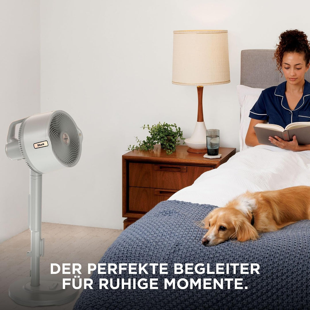 Shark FlexBreeze Pro Mist Akku-Ventilator für innen und aussen mit Sprühsystem, tragbarer Sprühtank,