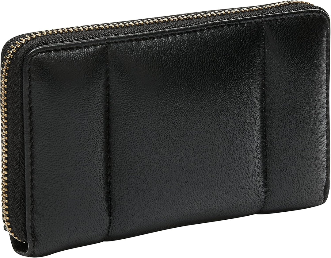 Liebeskind Berlin TYRA Frieda Geldbörse, Medium (HxBxT 9.5cm x 16.5cm x 2cm), Black Schwarz, Schwarz