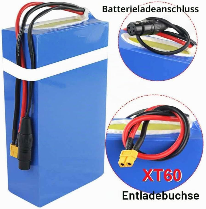 (DE Warehouse) 72V/60V/52V/48V/36V 20Ah Ebike Akku - Batterie für 2000W /1800W /1500W /1000W / 750W