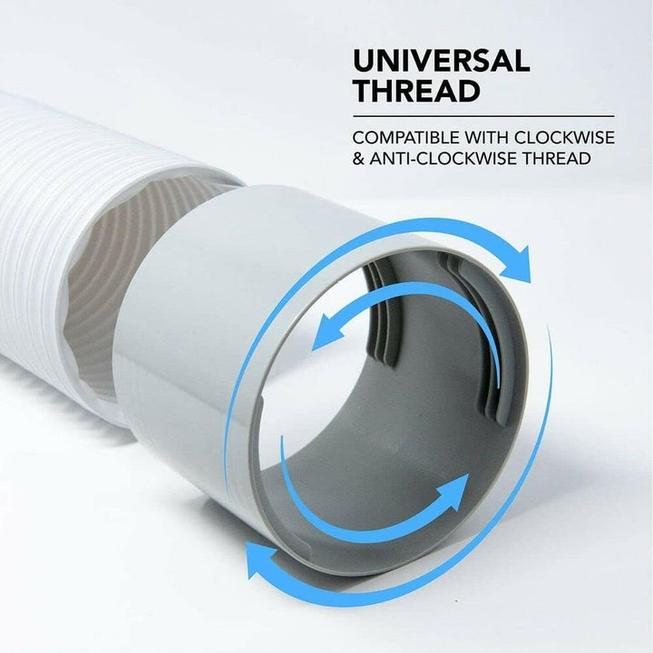 Bysameyee Tragbare Klimaanlage Schlauchverlängerung Kuppler, Universal 13cm AC A/C Abgas Entlüftung