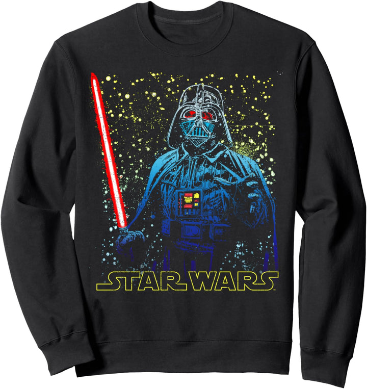 Star Wars Darth Vader Glowing Eyes Portrait Sweatshirt
