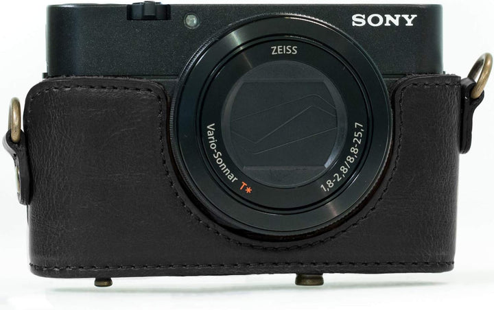 MegaGear MG588 Sony Cyber-shot DSC-RX100 VI, DSC-RX100 V, DSC-RX100 IV Ever Ready Leder Kameratasche