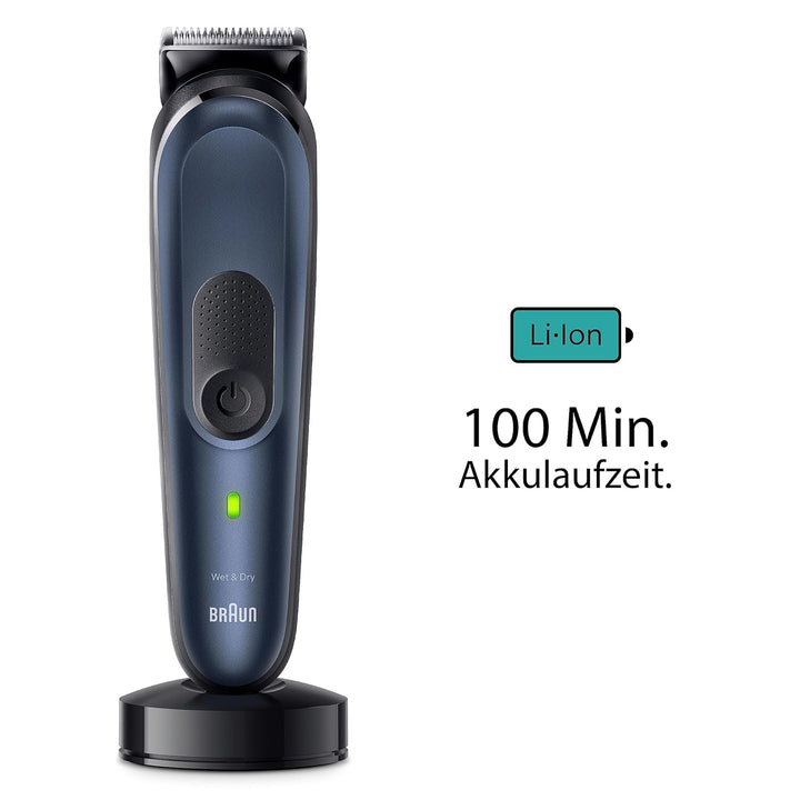Braun All-In-One Bartpflege Bodygroomer Set, 10-in-1 Barttrimmer, Trimmer/Haarschneider Herren, Haar