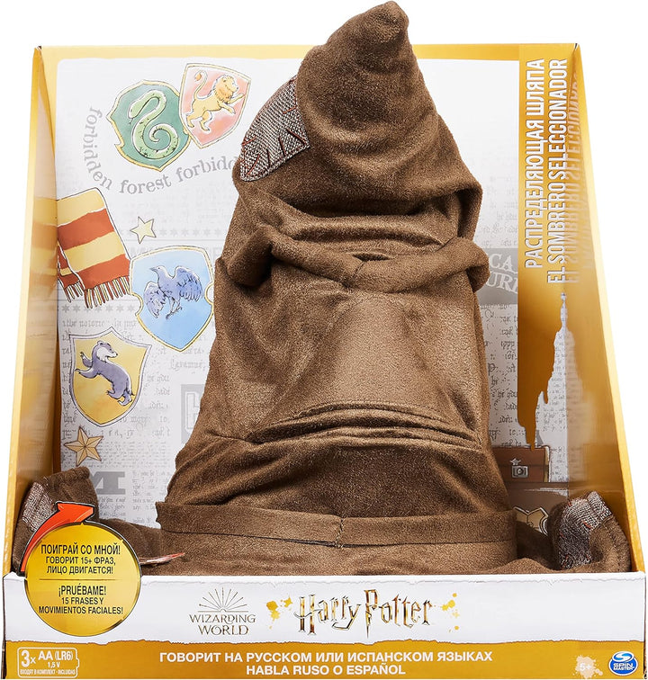 Harry Potter-Wizarding World - Harry Potter - Zauberhut - Interaktiver sprechender Zauberhut - mit B