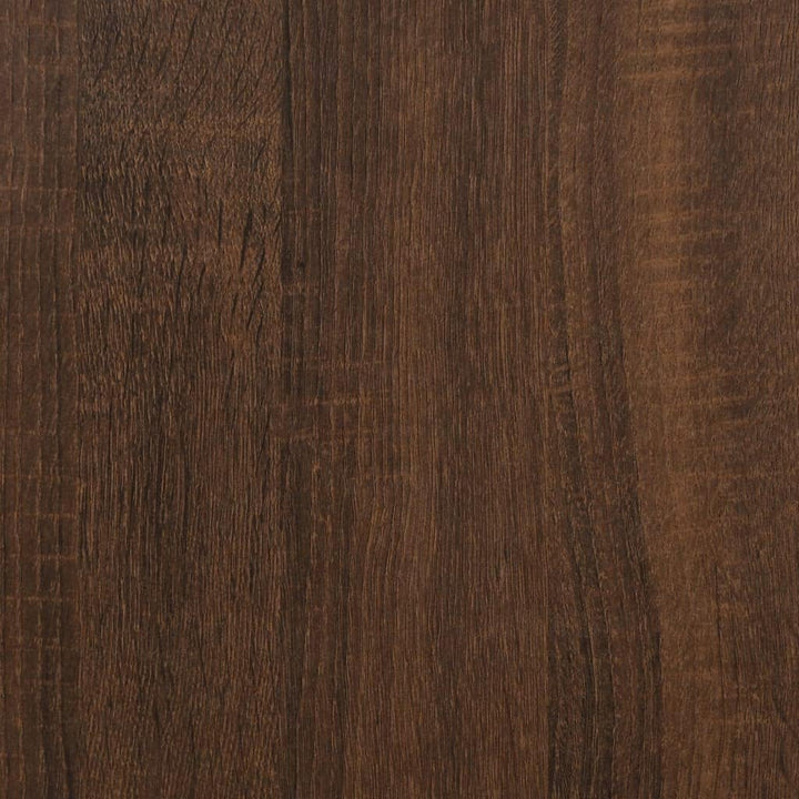 FIRBNUS Beistelltisch Braun Eichen-Optik Mini Beistelltisch Beistelltisch Sofa Beistelltisch Couch B