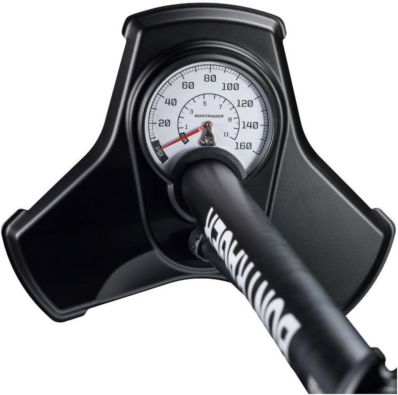 Bontrager Charger Fahrrad Standpumpe schwarz