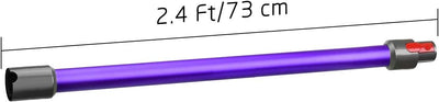 MOPEI Verlängerungsrohr für Dyson V7 V8 V10 V11 V15 Stabstaubsauger, 73 cm (lila)