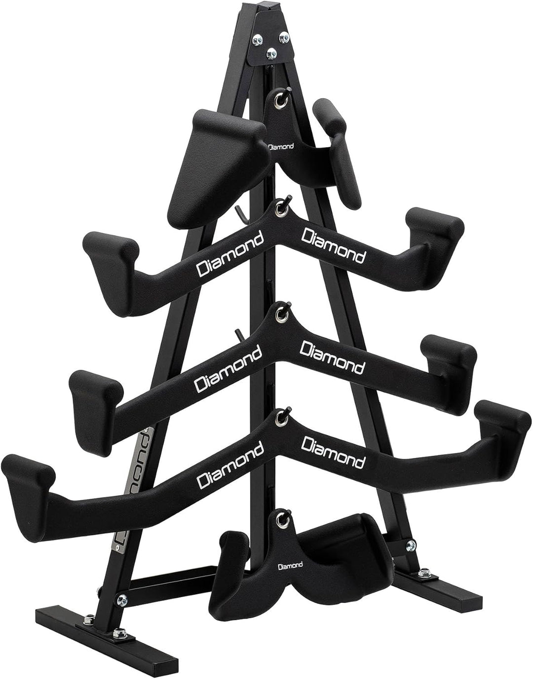 Diamond 【Power Grip Griffe (31 – 80 cm) und Rack Griffe für Klimmzüge und Rudern, rutschfest, Fitnes