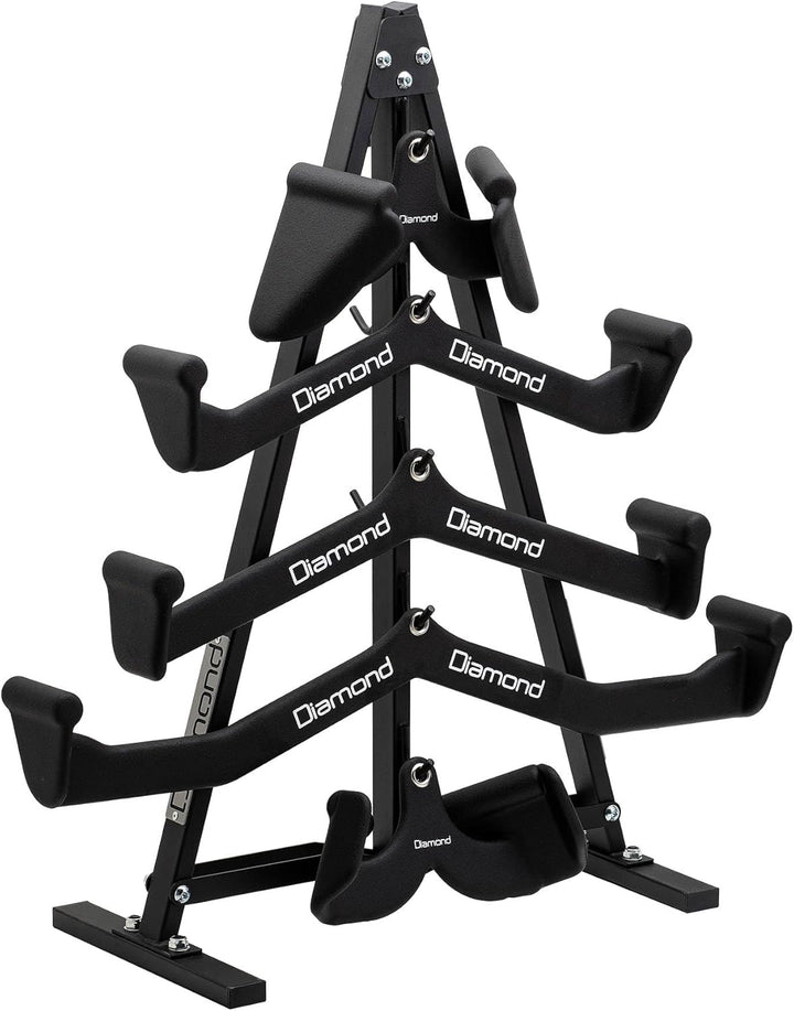 Diamond 【Power Grip Griffe (31 – 80 cm) und Rack Griffe für Klimmzüge und Rudern, rutschfest, Fitnes