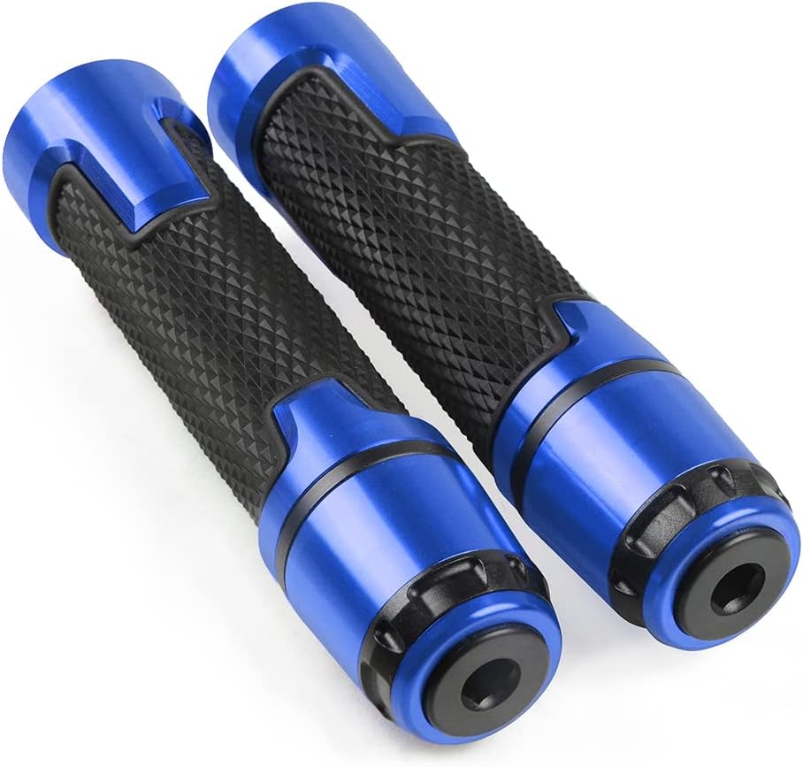 YIEBA 22mm 7/8'' Universelle Motorradhandgriffe Motorrad Lenkergriffe Griff Griffgummis Für Multistr