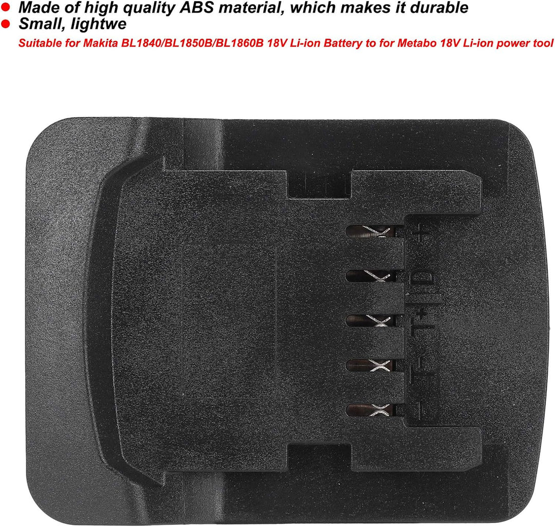 T opiky für Makita BL1840 / BL1850B / BL1860B Li-Ionen-Batterie bis für Metabo 18V Werkzeugbatterieh