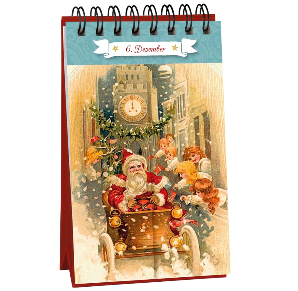 Wie so weit und still die Welt: Ein nostalgischer Adventskalender (Adventskalender für Erwachsene: N