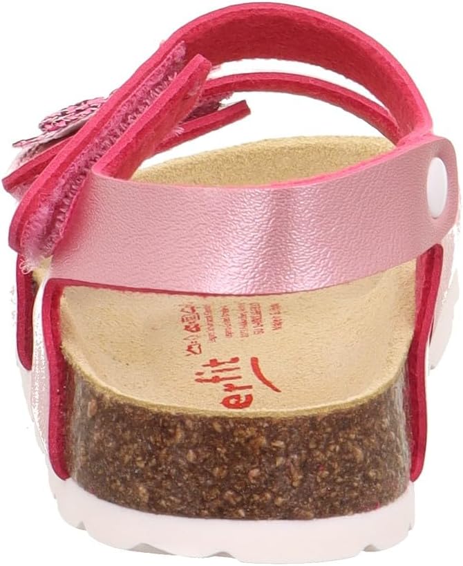 Superfit Mädchen Fussbettpantoffel 1000118 Sandale, Pink 5510