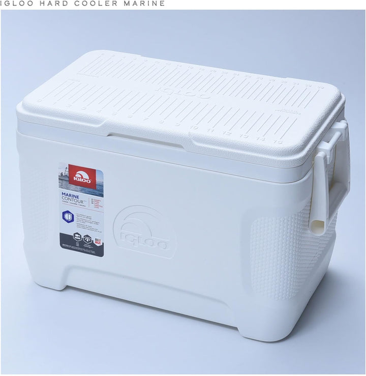 IGLOO Marine Contour 25 Kühlbox, 23 Liter, Weiss