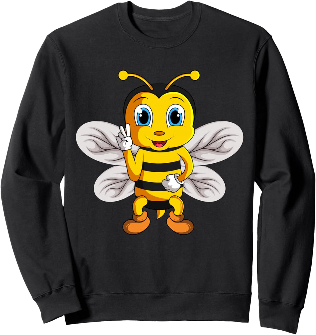 Bienen Kinder Jungen Mädchen Biene Sweatshirt