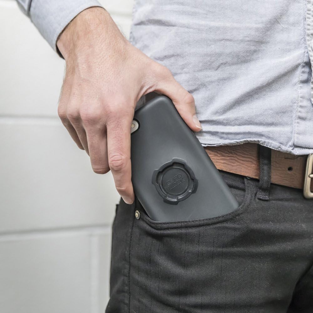 Halterahmen für iPhone 6 / 6S QUADLOCK CASE schwarz, schwarz