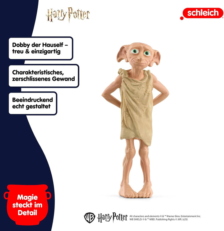 SCHLEICH Harry Potter | Dobby 13985 | detailgetreue Spielfigur | als Deko oder Sammelfigur | tolles