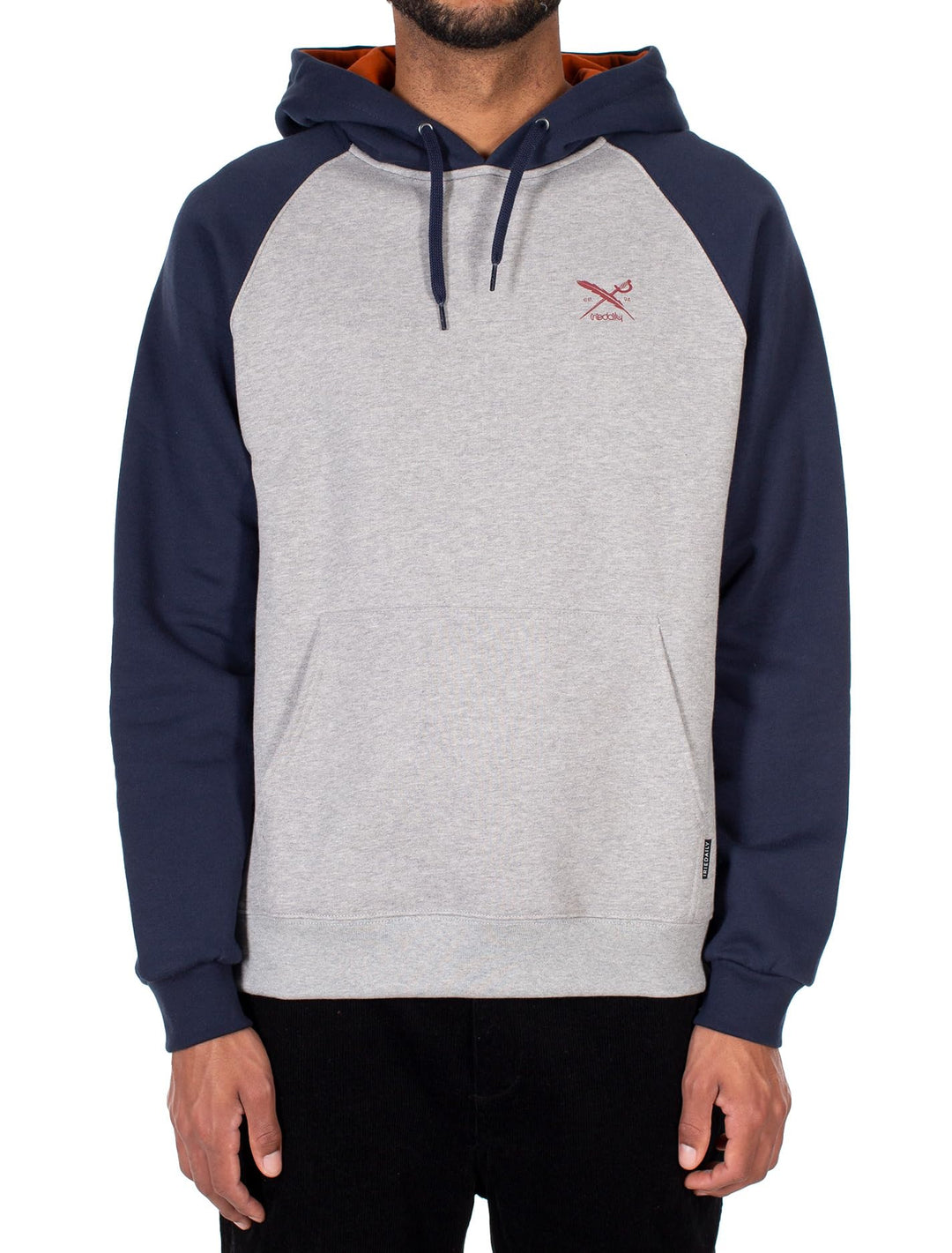 Iriedaily Herren Sweatshirt De College S Grey-mel., S Grey-mel.